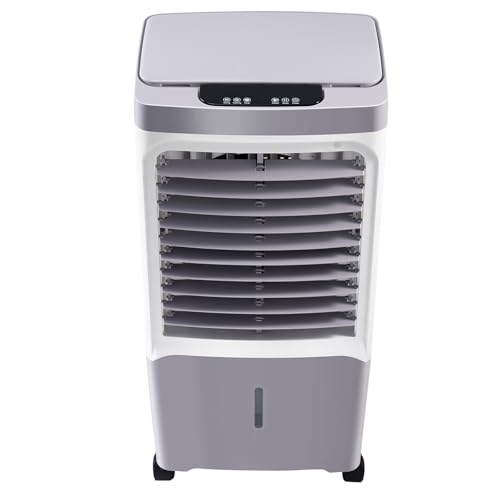 Enfriador evaporativo 1800 CFM. Depósito 6.8 gal, 4 recipientes hielo.