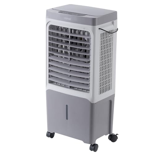 Enfriador evaporativo 1800 CFM. Depósito 6.8 gal, 4 recipientes hielo.
