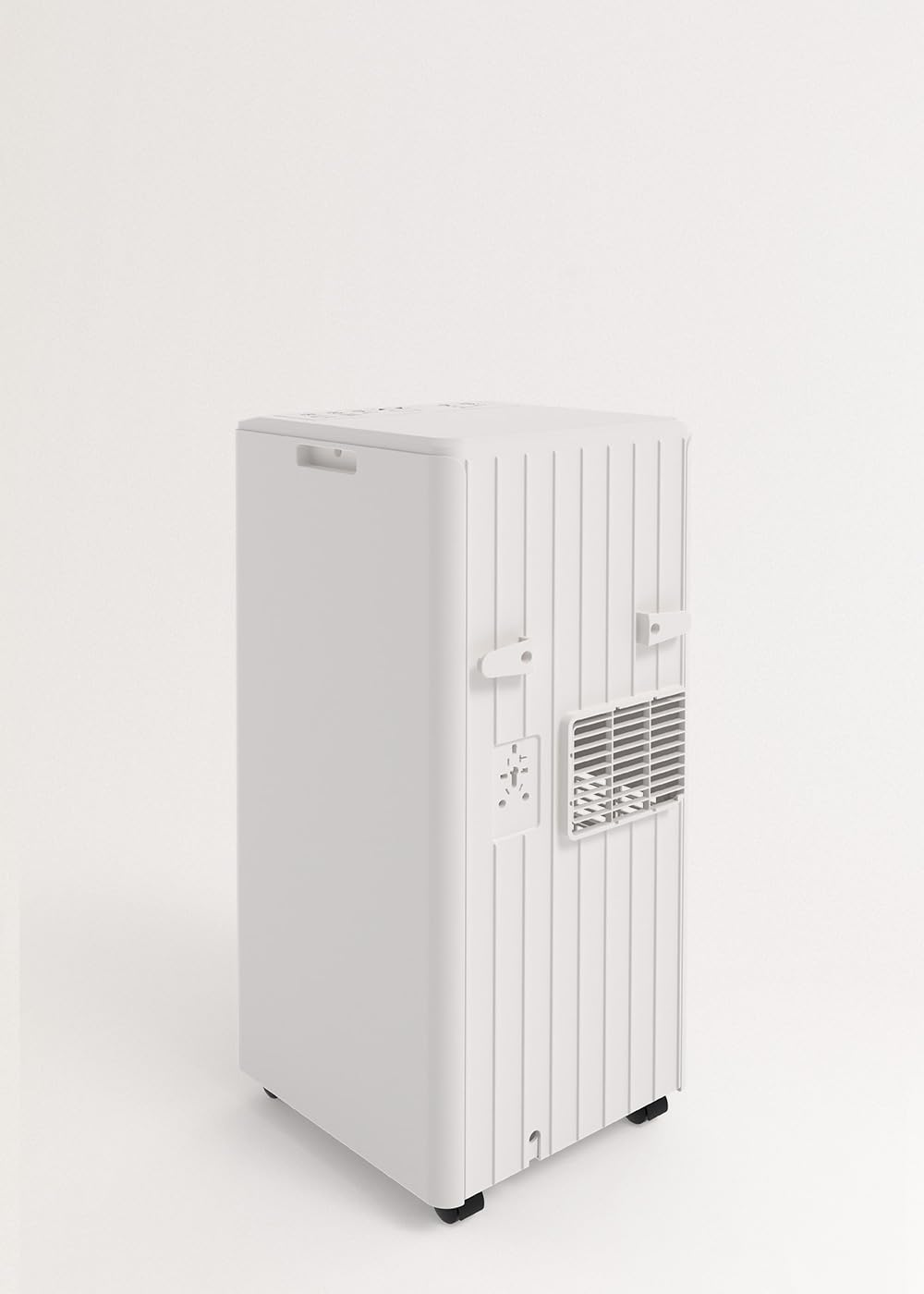 A/C portátil 3-en-1. 7000BTU, 26m², deshumidificador 36L/día.