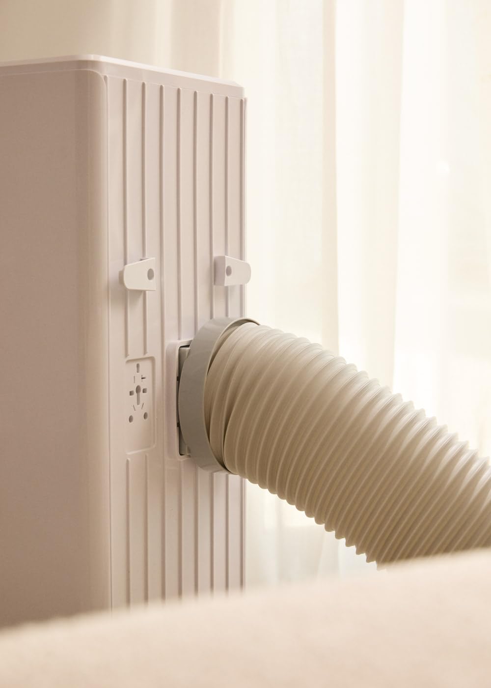 A/C portátil 3-en-1. 7000BTU, 26m², deshumidificador 36L/día.