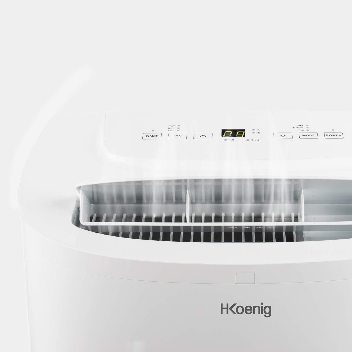 A/C portátil 12000 BTU. Clase A, deshumidificador.