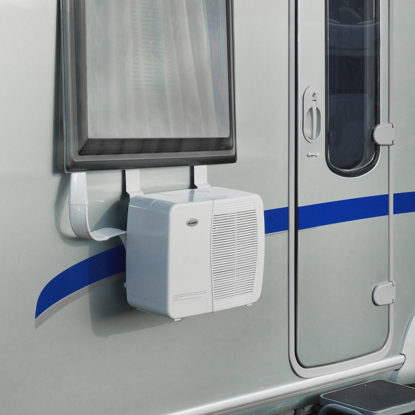 A/C portátil 7000 BTU, deshumidificador, 26m².