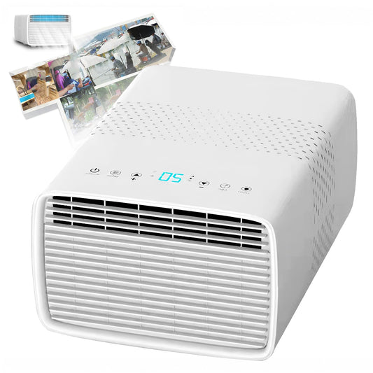 Mini Aire Acondicionado Portátil – Digital, Control Remoto